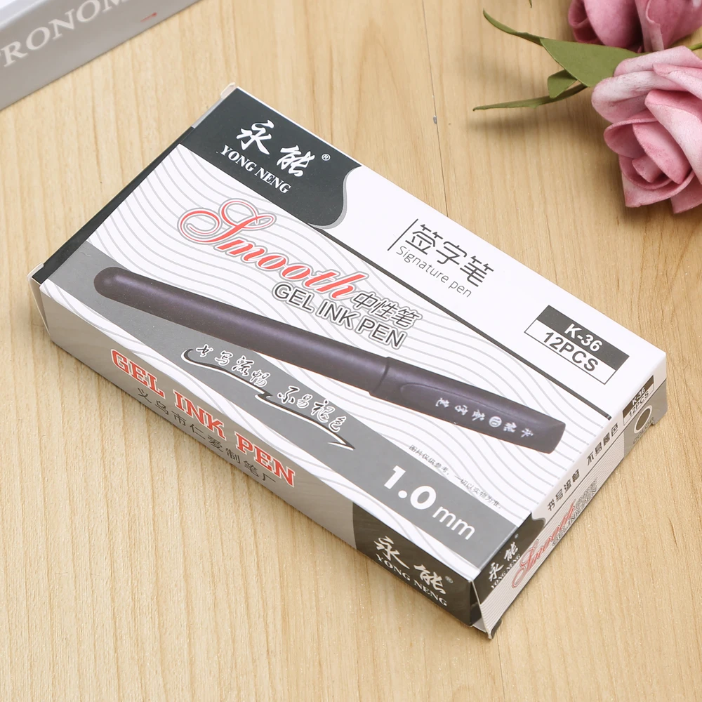 Black Rubber Soft Plastic Promotional Gel Ink Pen Promotional Custom Logo Plastic Signature Gel Pen With Rubber