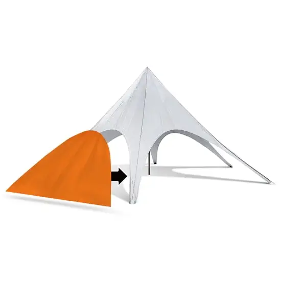 custom Outdoor star shade tent,star tent,star shelter tent for event