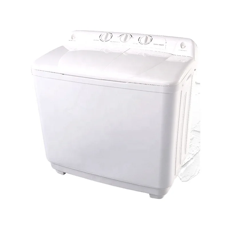 China Factory Direct Sale 8.5kg Two Door Double Tub Top-Loading  Cheap Washer and Dryer Machine