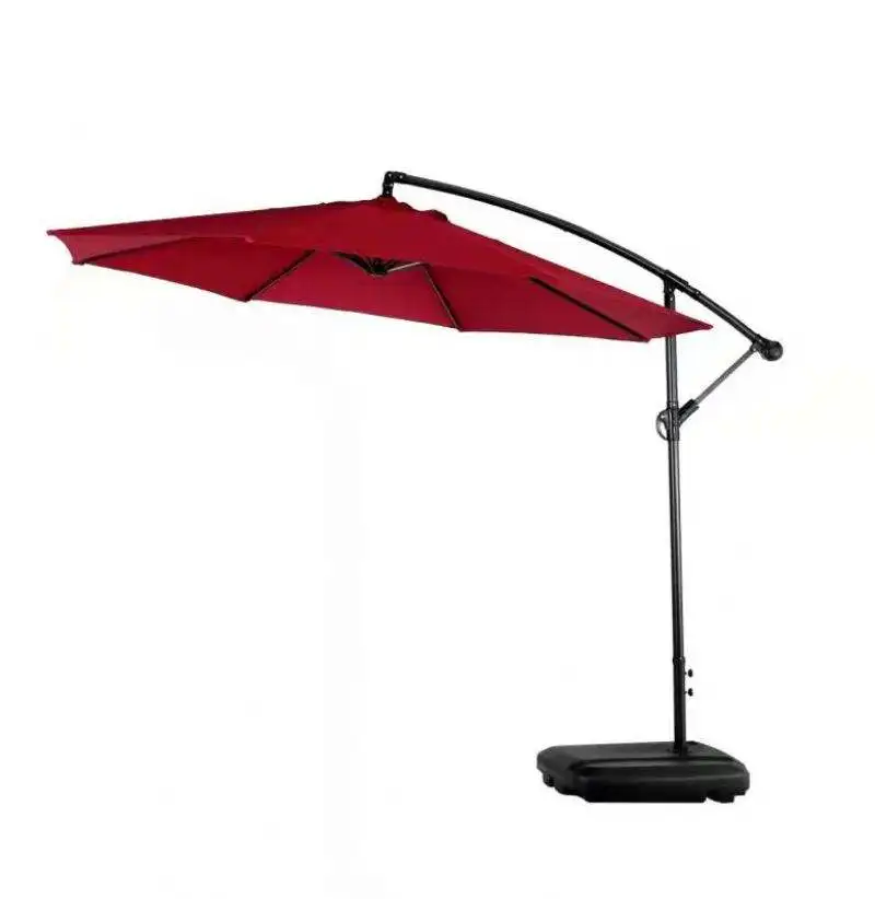Hot sales outdoor umbrella parts Plastic/iron/marble super heavy parasol base
