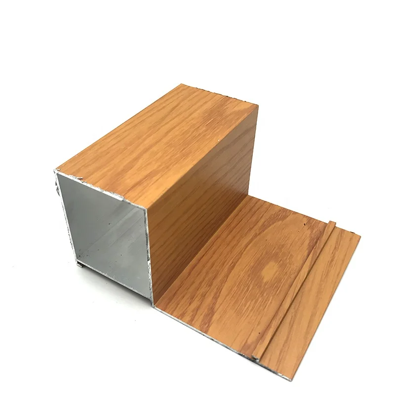 Quality Assurance Unique Stair Led Drywall Corner Aluminum Profiles Wood Color