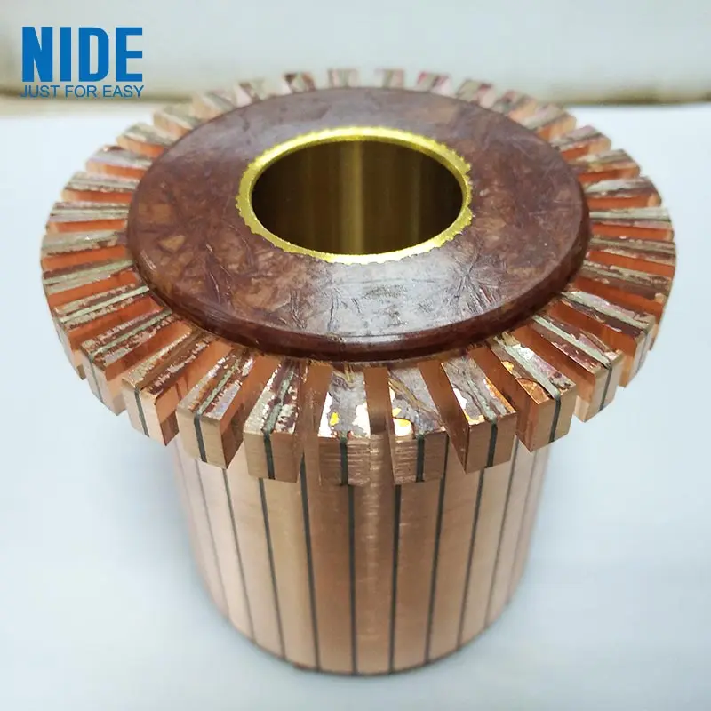 Automobile Starter Motor Commutator Copper Three Phase Self Armature Commutator 67*29.93*80 33P