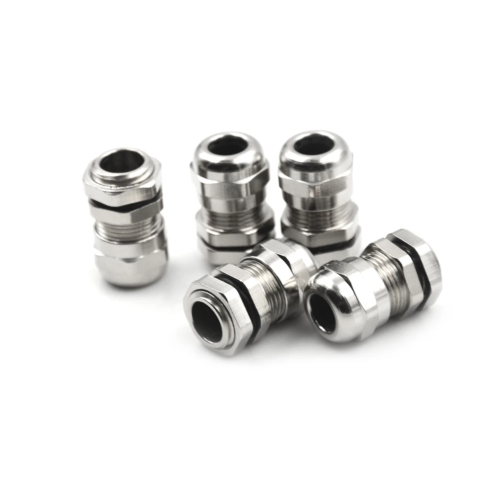 Now Get Free Sample Waterproof Junction Box Cable Gland M8*1 Made of Stainless Steel 316L