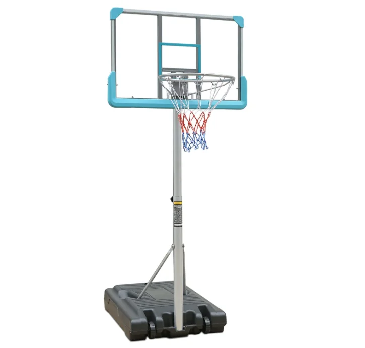 Custom Swimming Pool Side Basketball Game Water Sports Toy Basketball Hoop Stand for Kids swimming pool basketball hoop