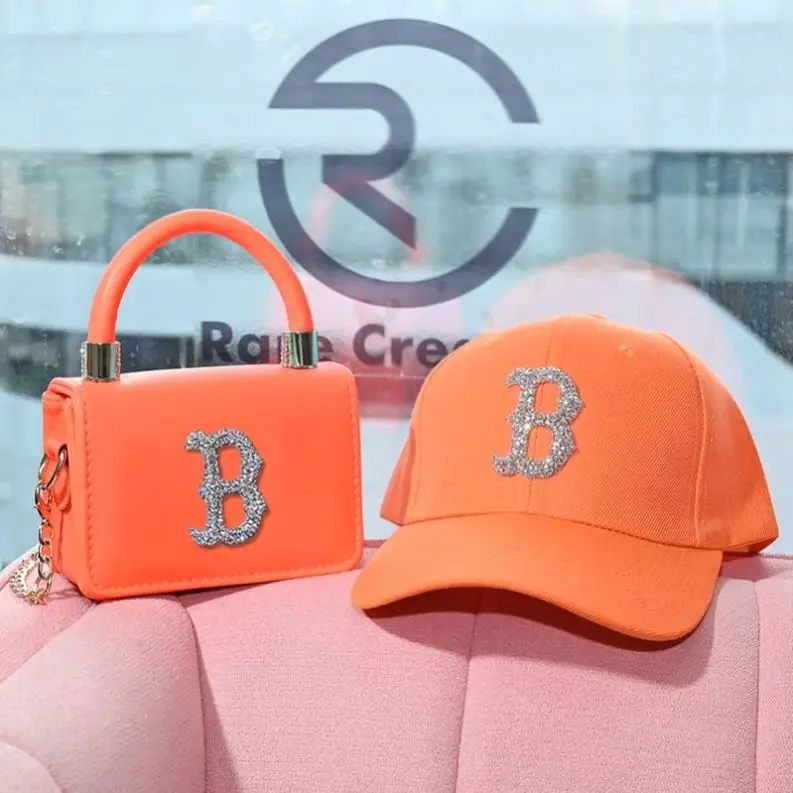 Wholesale Fashion Designer Handbags Famous Brands Trendy Brooklyn  Purses And hat set