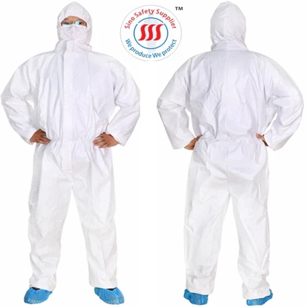 Exterminator Type 5 6 disposable coveralls high quality personal safety clothes SF non woven working suit  disposable overalls