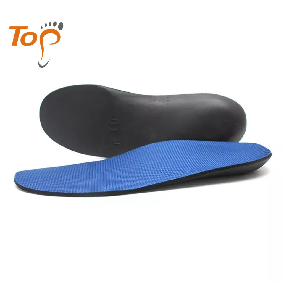 Unisex massage shock absorbing plantar fasciitis sports custom orthotics arch support insoles for shoes