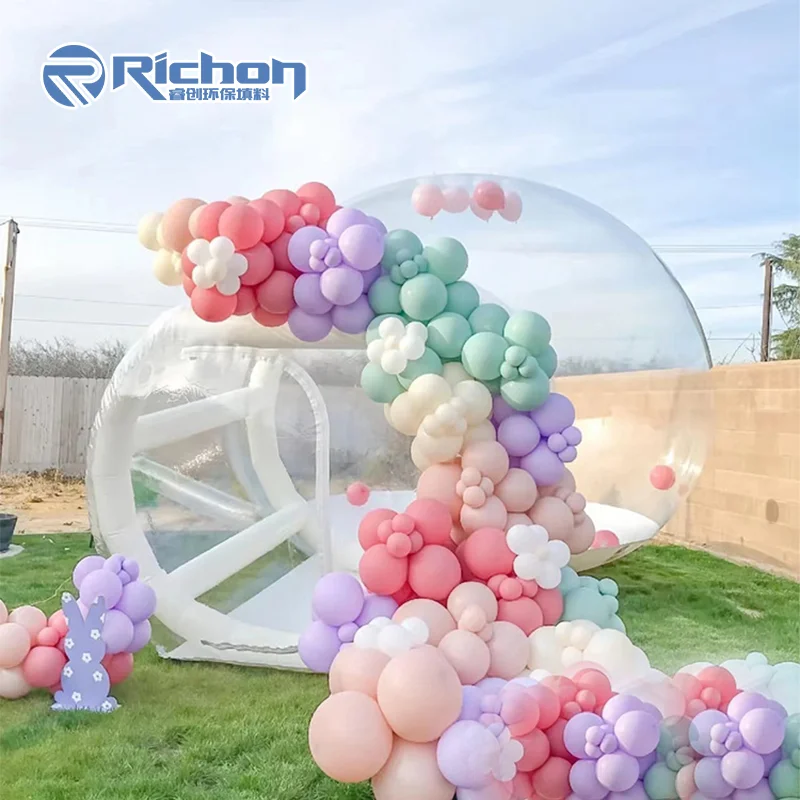Outdoor Kids Party Transparent Dome House Balloon Decoration Inflatable Bubble Tent For Party
