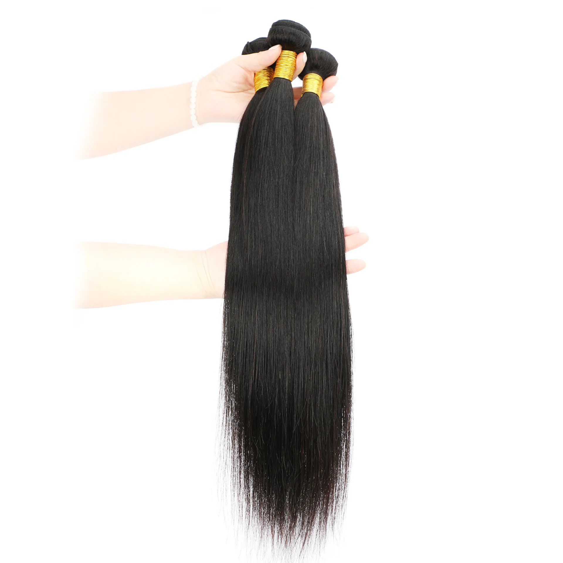 Top Grade Kinky Straight Very Full Hair, 100% African American Virgin Hair Italian Yaki Hair