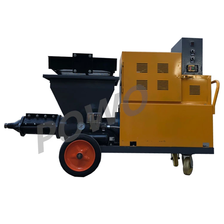 New Products Cement Concrete Mortar Wall Sprayer Grouting Plastering Pump Spraying Machine