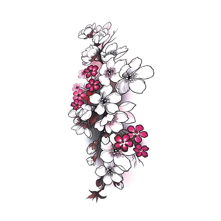 Wholesale Body Waterproof Large Full Arm Temporary Tattoo sleeve Sticker For men women hand tatoo