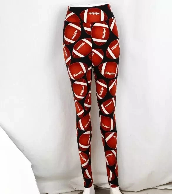 
High quality high waisted workout plus size custom sublimation print leggings for women 