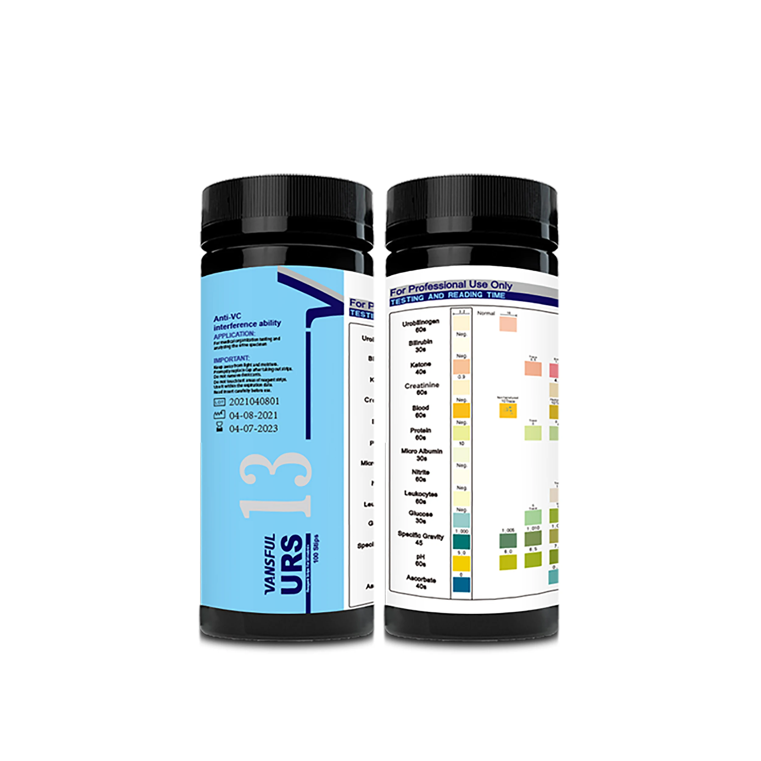 High Accuracy 13 Parameters Urine Test Strips Urine Dipstick Test Strip Urine analysis kits