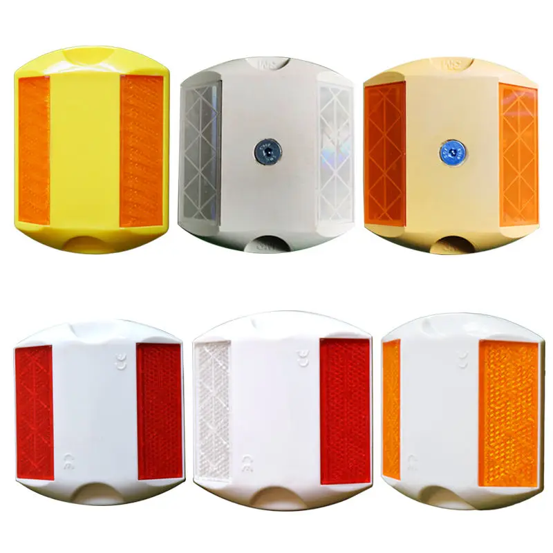 Wholesale Lights Pavement Marker 3M 100x90mm Ojo De Gato Para Carreteras Amarillos Stud Reflective Road Stud