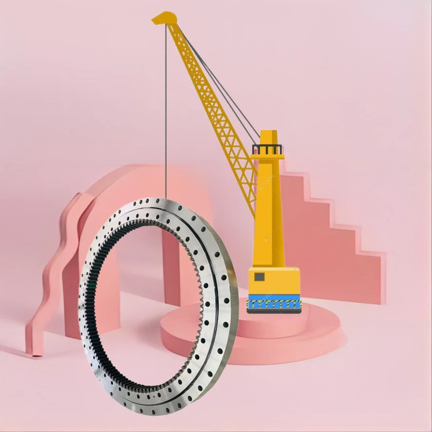 Crane crane bearing load capacity large slewing bearing