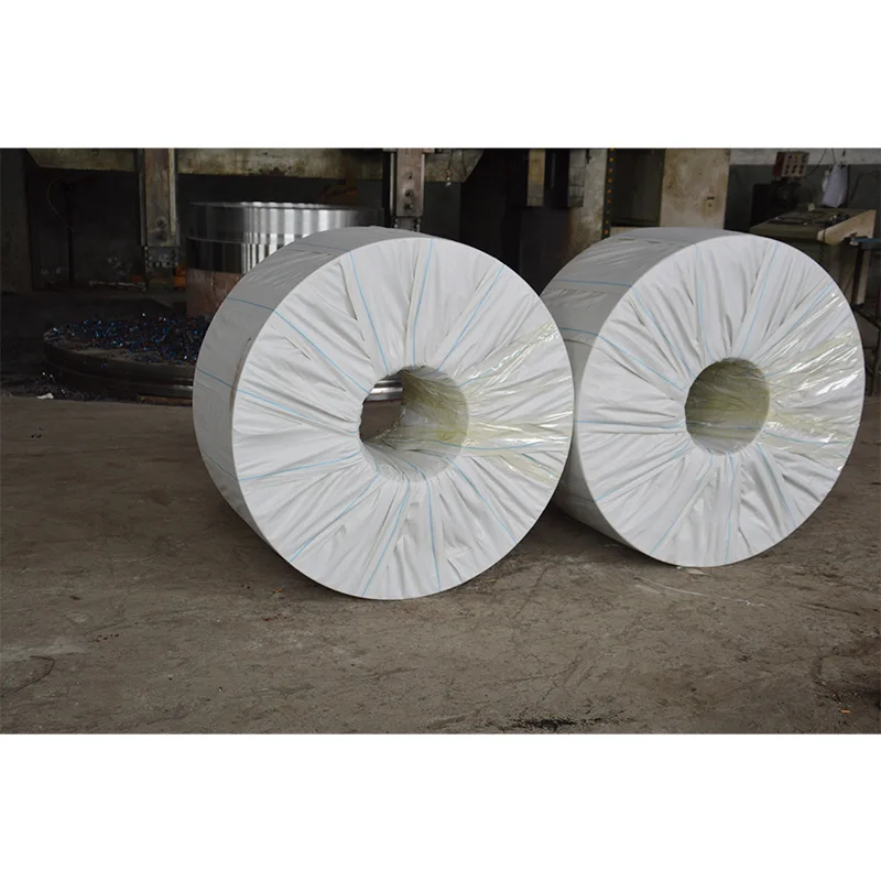 Custom Steel Casting Kiln Riding Wheel Rotary Kiln Large Support Roller