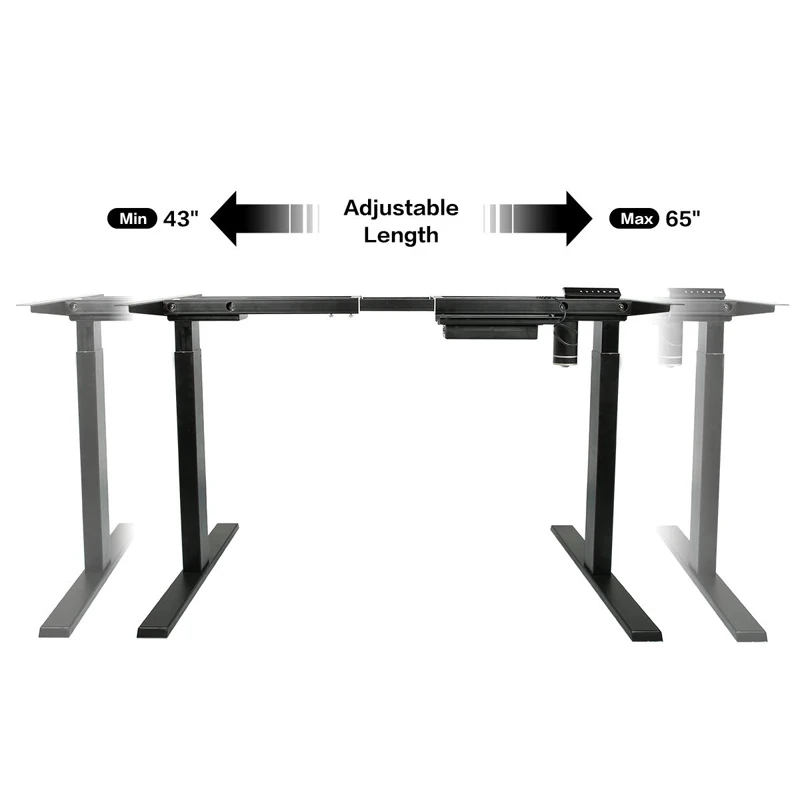 Самая лучшая цена, оптовые продажи с фабрики, одиночный мотор столы с регулировкой по высоте, классические офисные домашний электрический стол ноги с 10 летним опытом