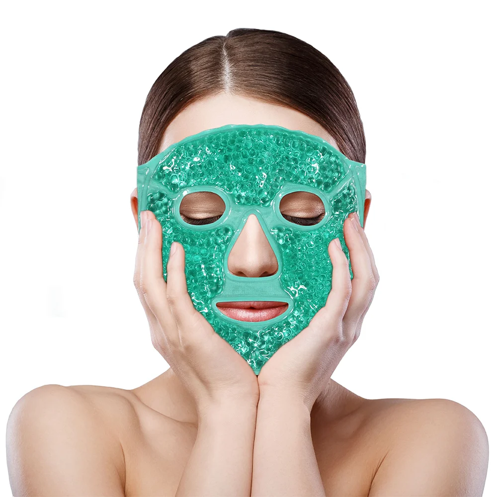 Custom gel beads for face pain relief gel cold face mask skincare beauty tool reusable