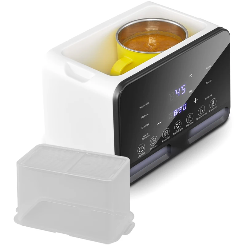 Smart Panel LED Display Screen Advanced Electric 9 in 1 Feeding Bottles Sterilizer Formula Warmer Baby Bottle Warmer