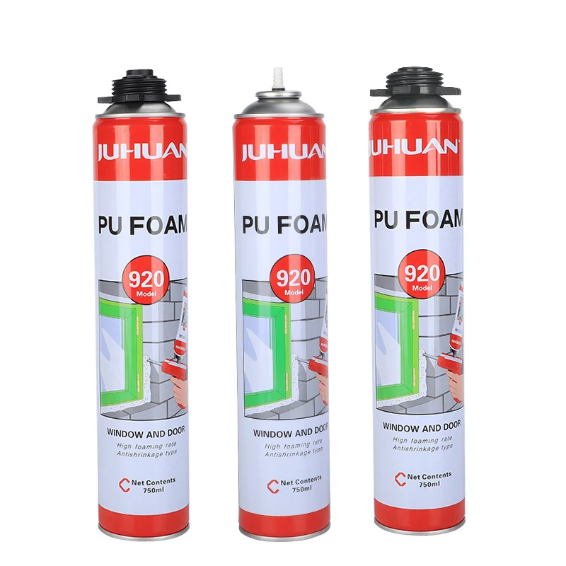 Expanding One Component Door Fixing Pu Foam Sealant Price 300Ml
