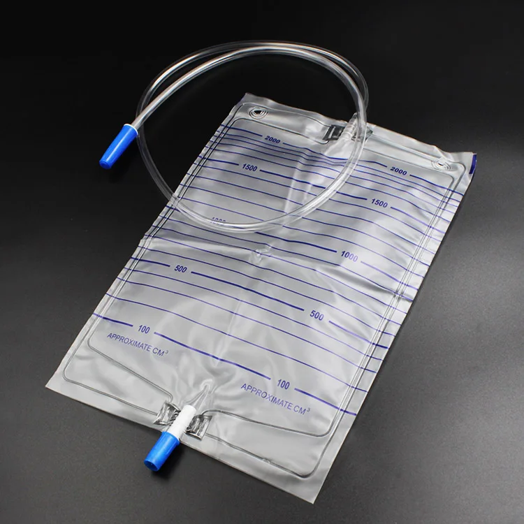 Wholesale disposable urine drainage bag push-pull valve