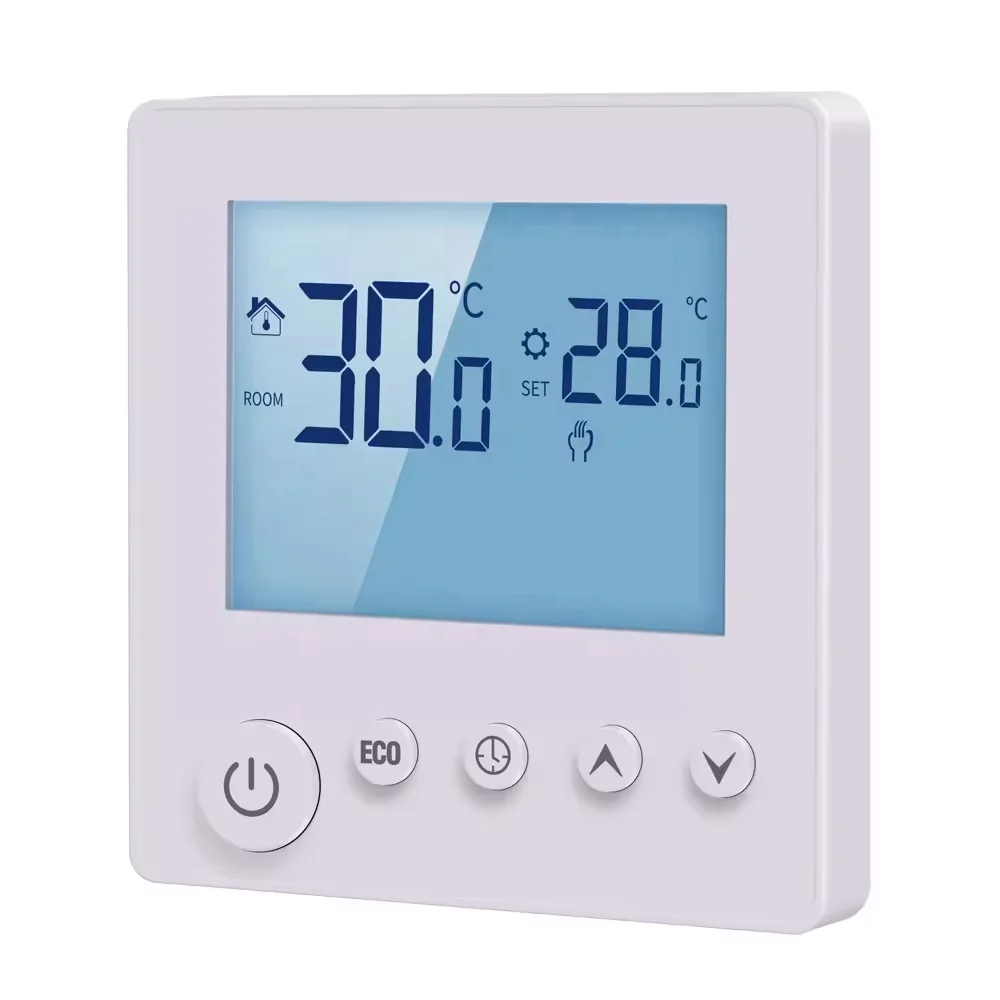 Gas boiler digital room floor heating electronic non programmable temperature controller air conditioner smart thermostat alexa