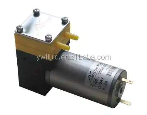 YWfluid  Micro diaphragm air pump with dc motor widely used for lab equipments