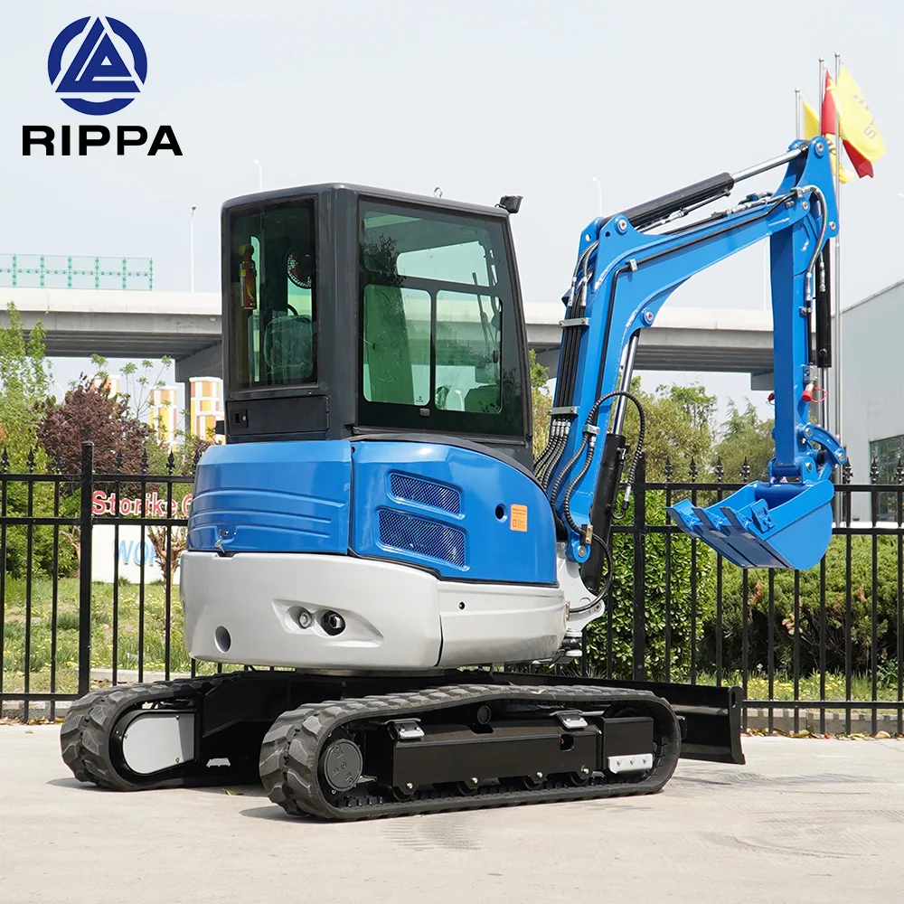 New Fast or Slow Speed Function Rippa R32-2 Pro Crawler Mini Digger Excavator Machine for Sale