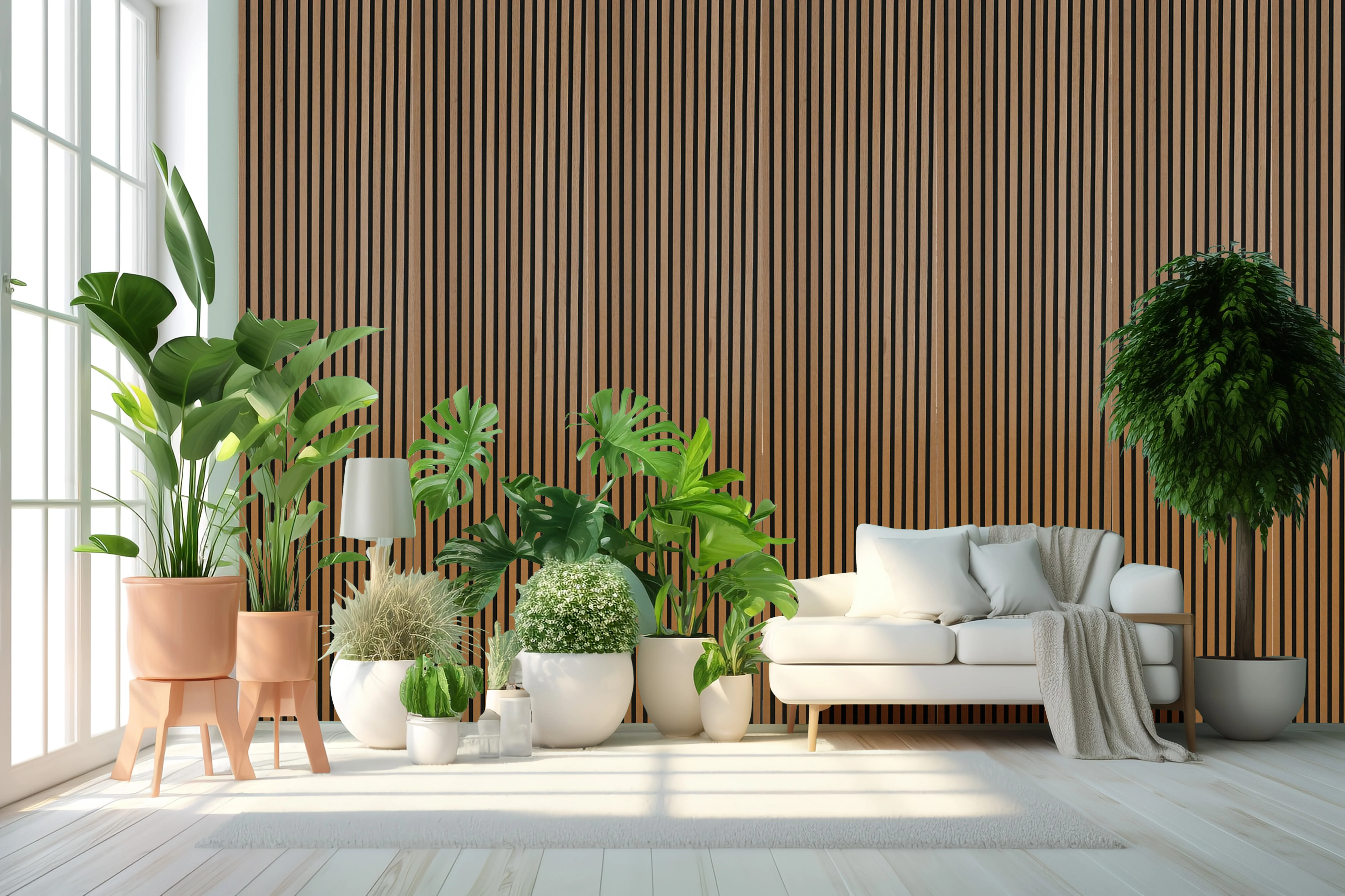 Hanghe Luxury Acoustic Slat Wood Wall Panels Modern Design Original Slatpanel Wooden Slat Acoustic Wall Panel