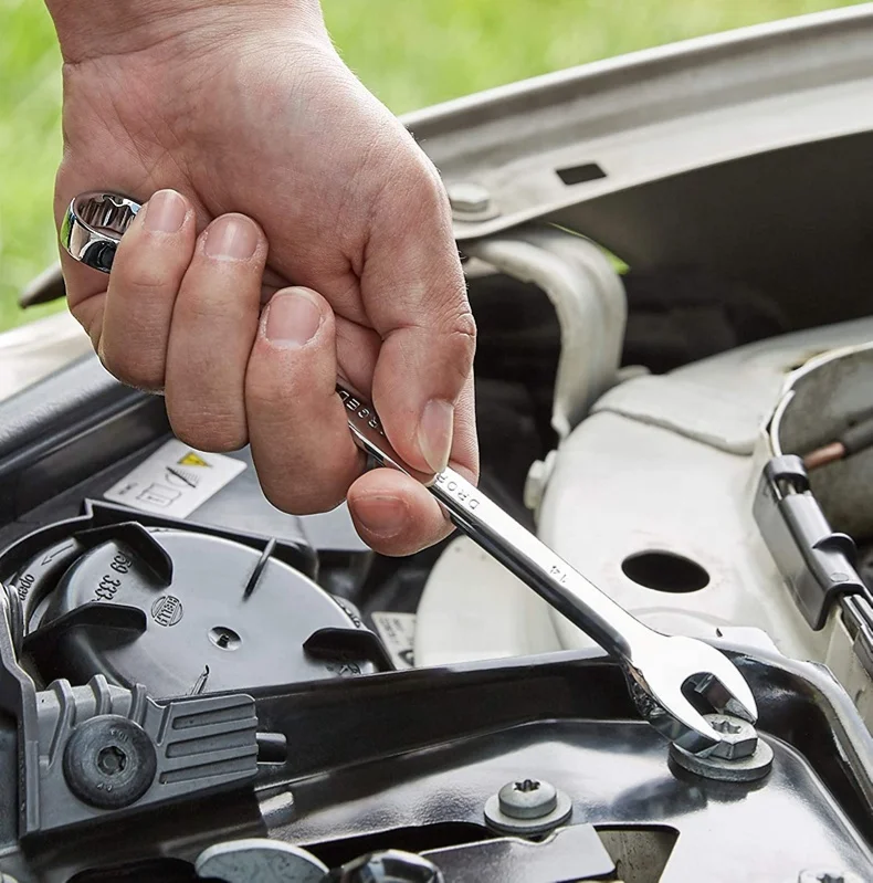 Hot Sale Combination Wrench Set Open-Ring End Spanner with Low Price