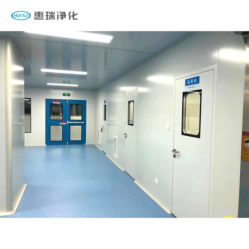 Newest Design Pharmaceutical Industry Iso Portable Cleanroom Air Shower Modular Cleanroom