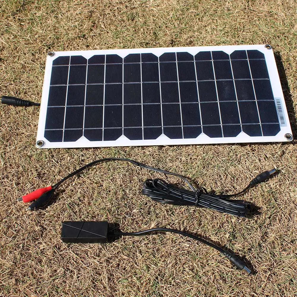
RG 10w 6v flexible solar panel for phone power bank fan light with DC port 