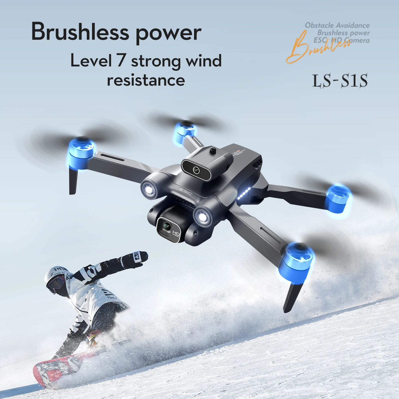High Quality Outdoor Professional 4k 6k Dron Avion Brushless Motor Racing Quadcopter Prosumer Mini Drone With Camera