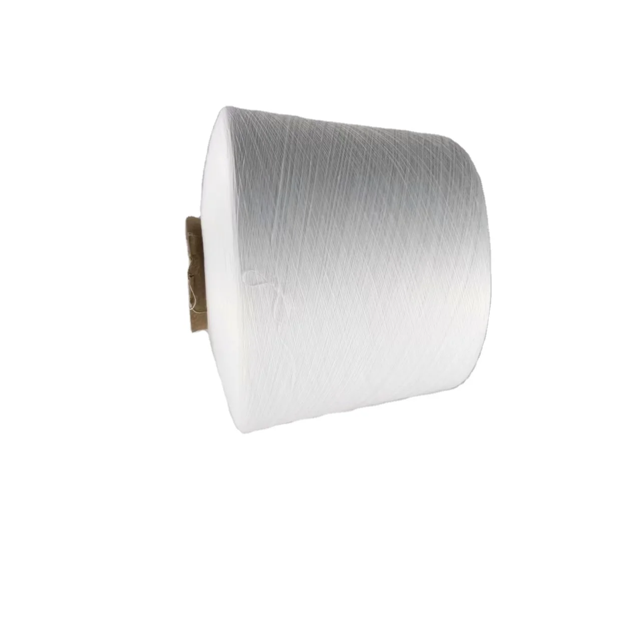 Manufacturers Direct Wholesale Custom Sweater Yarn 40S/1 100 % Polyester White Embryo Yarn