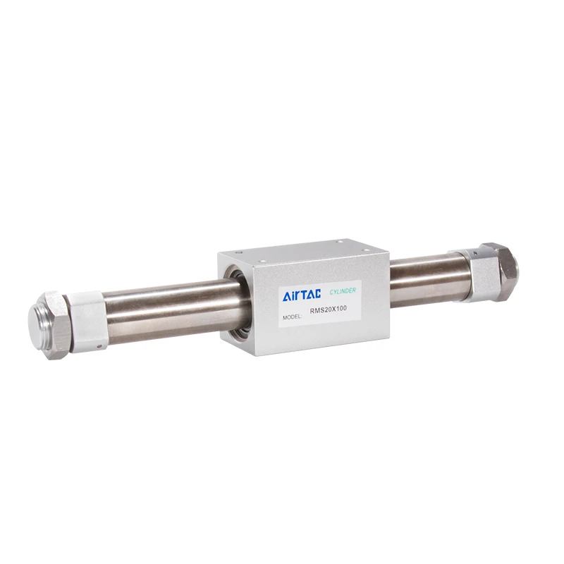 AIRTAC RMS20/40*100X150X200X250X300X350/400 cylinder  Rodless cylinder magnetic coupling type air cylinder