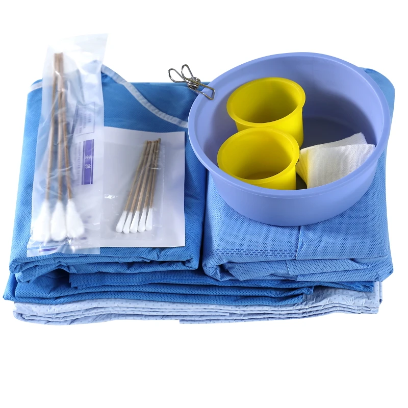 Professional Manufacture Surgical drape set Disposable Eye Pack