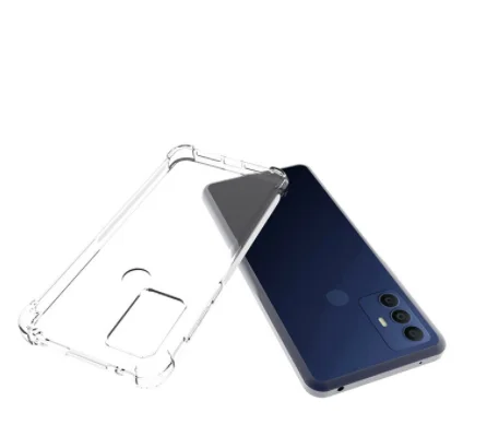 Clear Shockproof 360  Matte Bumper Slim TPU Cover Case For  TCL 305/306/30SE