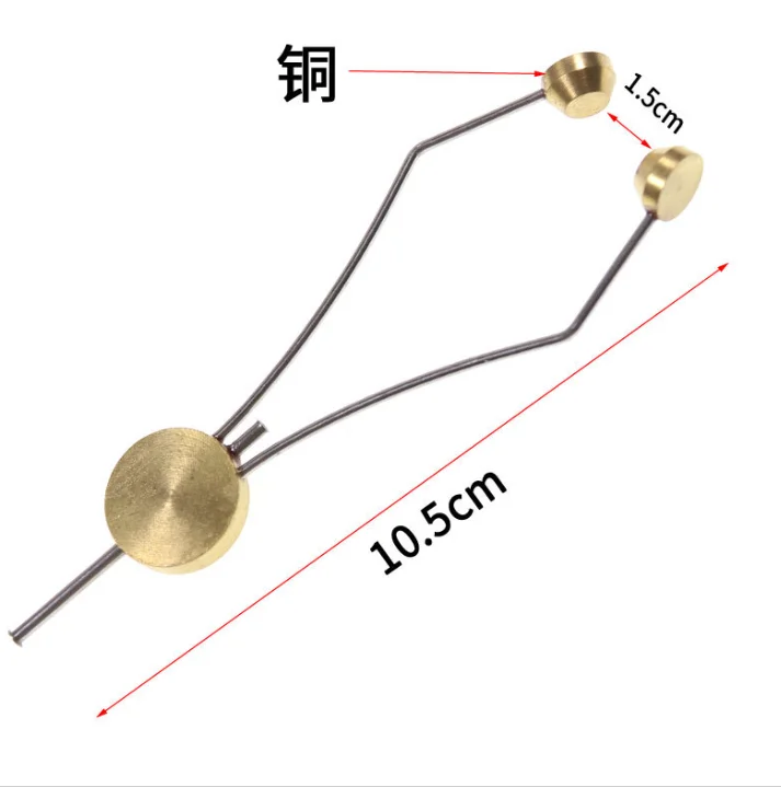 TOPIND Stainless Steel Brass Bobbin Thread For Jigging Hook Assist Tool For Fly Fishing Accessory