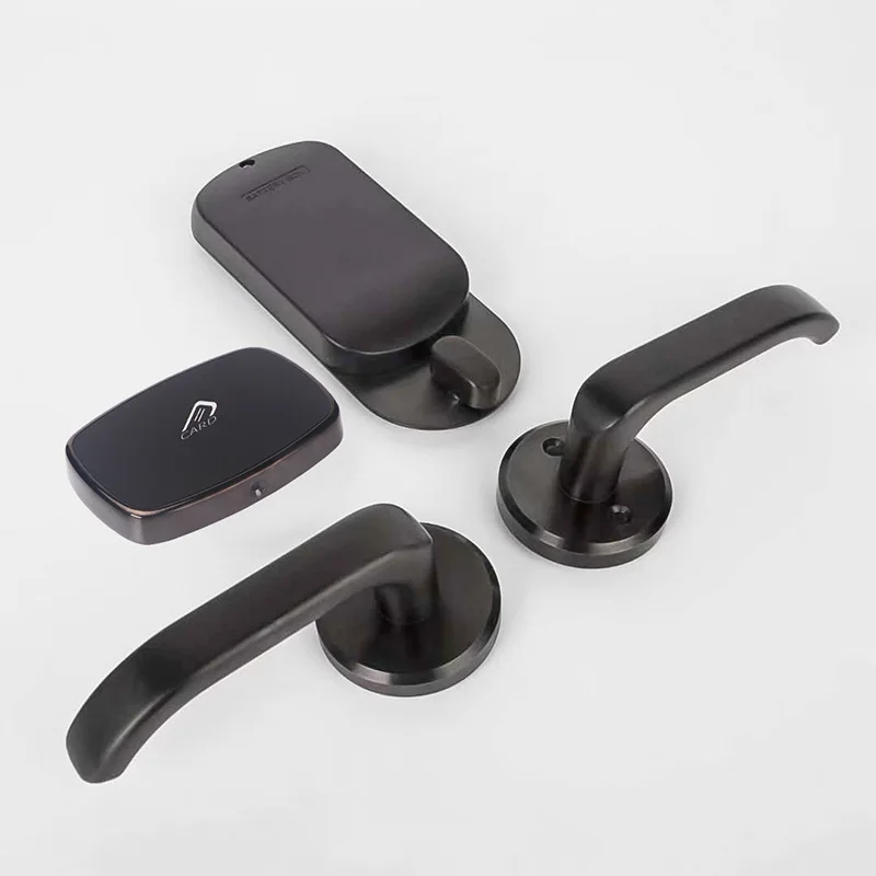 Split hotellock 304 stainless steel room door cardlock smart door lock apartment sensor lock