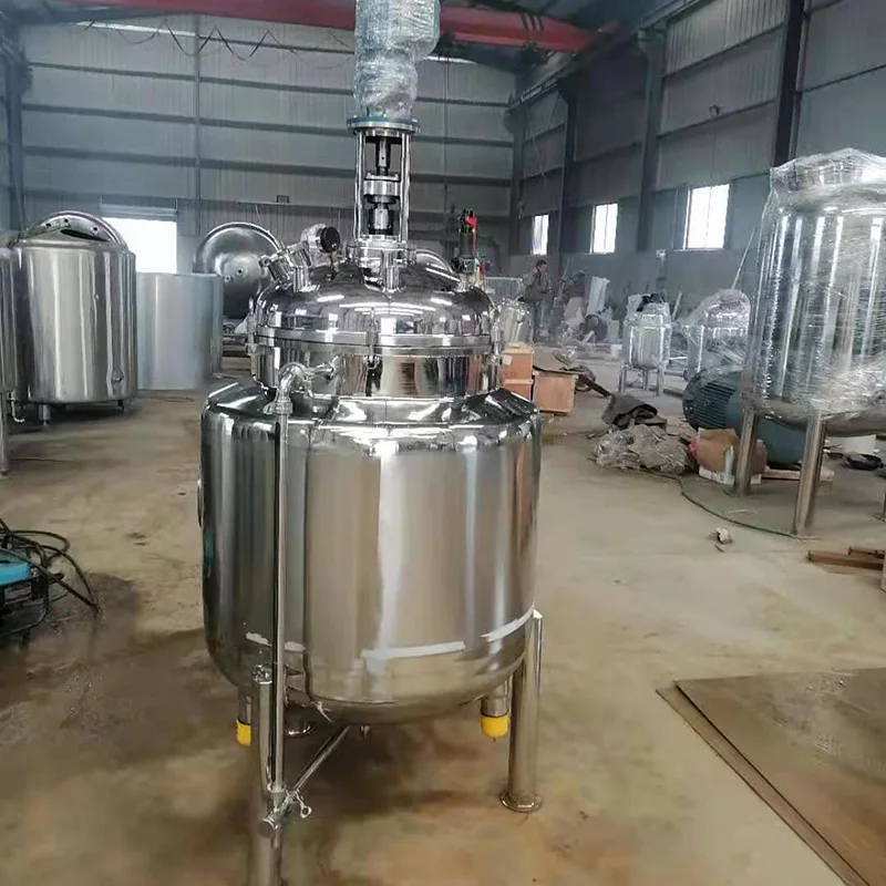 Supply glue stirring tank Vacuum stirring reaction kettle Steam heating stirring tank Enzymatic hydrolysis tank