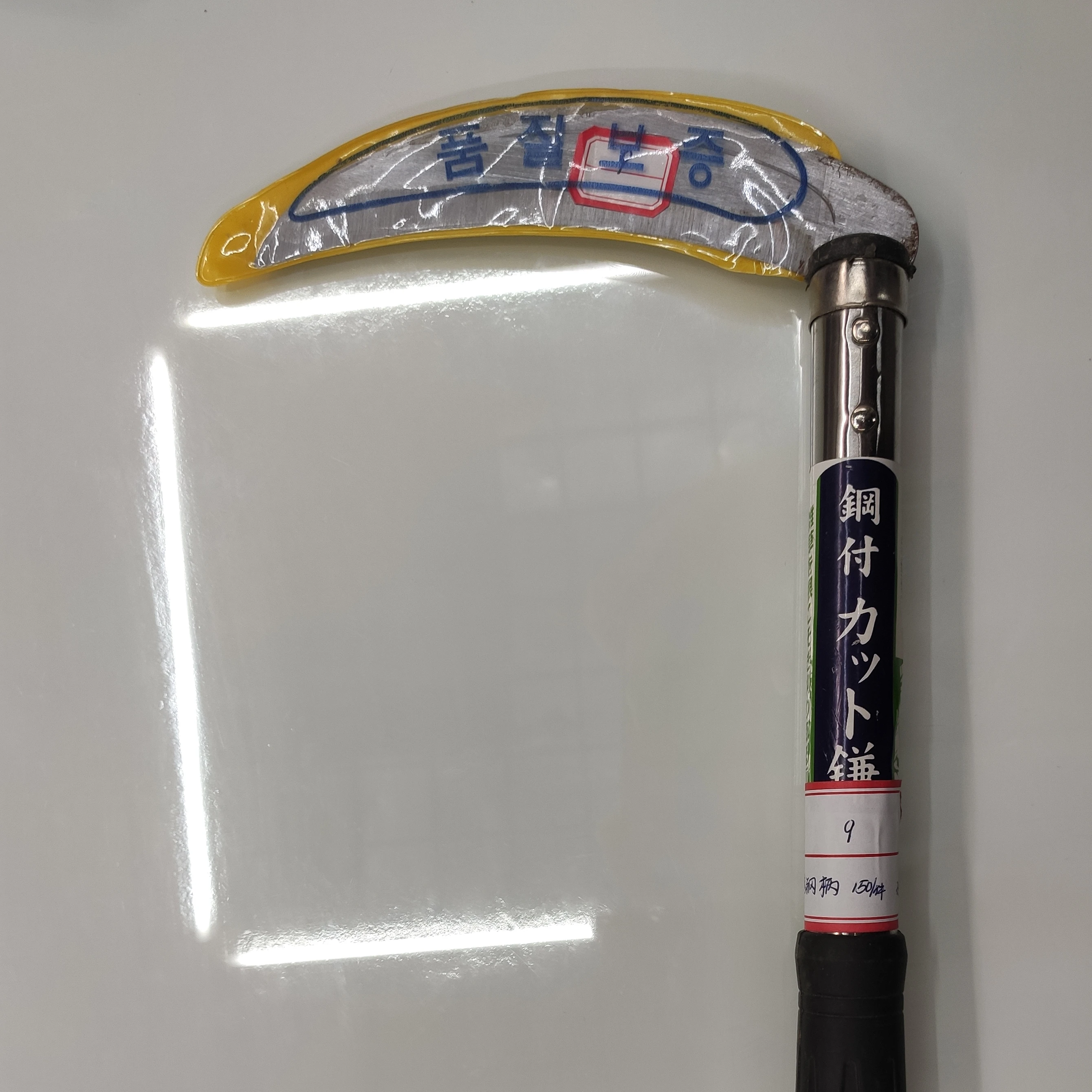 
long handle grass sickle/hand agricultural tools palm grass farming sickles 