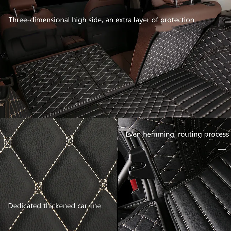 Suitable for bmw x5 g05 F15 F85 E70 mx5 waterproof Dustproof Anti-slip Decoratetrunk mat