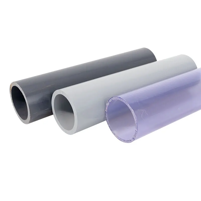 transparent pvc pipe high-quality tube wholesale black pvc pipe hydroponic system PVC water pipe