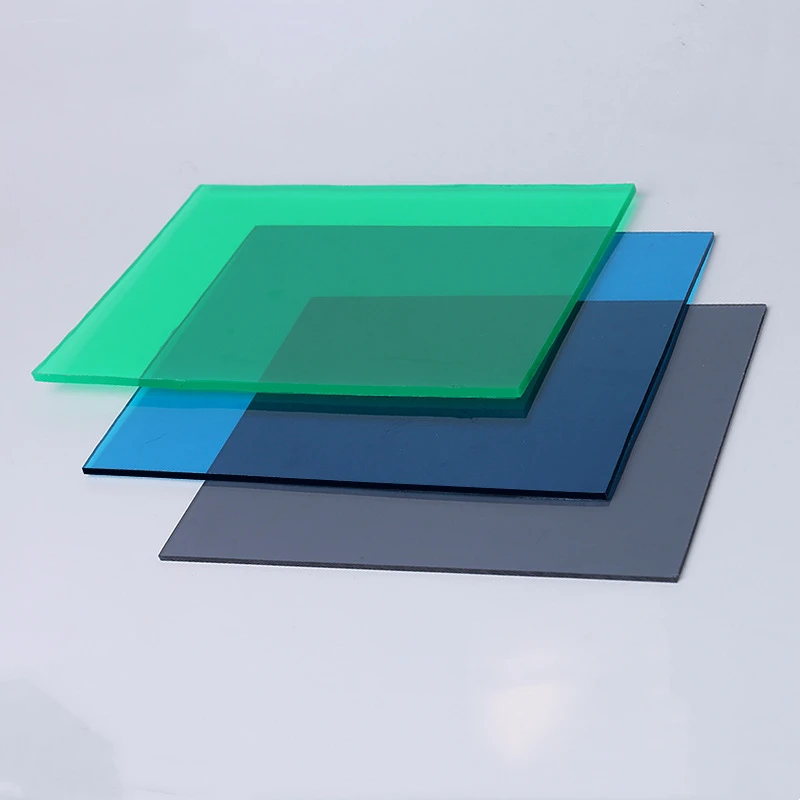 Greenhouse roofing Polycarbon supplier anti-glare 1.9-10.2mm sun Solid Polycarbonate  Sheets