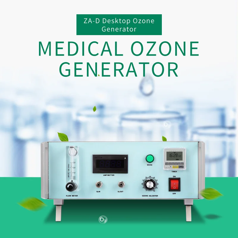 Factory Price Portable Ozone Therapy Machine Ozone Medical Device Therapy Equipment Bacteria Filter