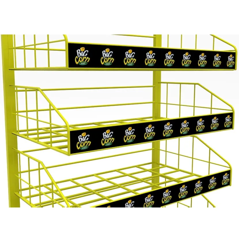 Metal Sweet display shelf candy shop candy display stand for store