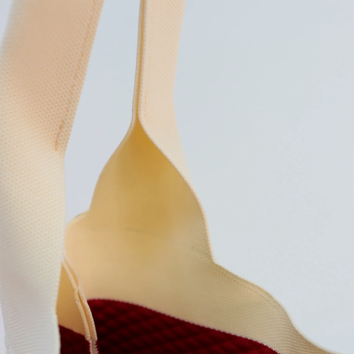 Chinese Style Hand-Woven Crochet Bag Ladies Shopping Out Knitting Tote Bag