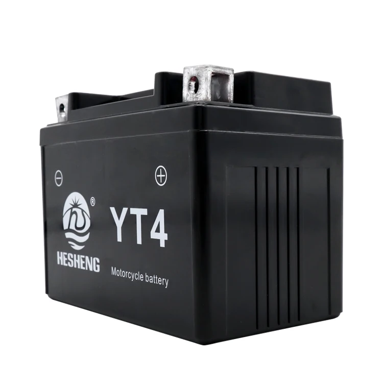 Custom YT4 battery sealed rechargeable lead acid battery for motorcycle and scooter
