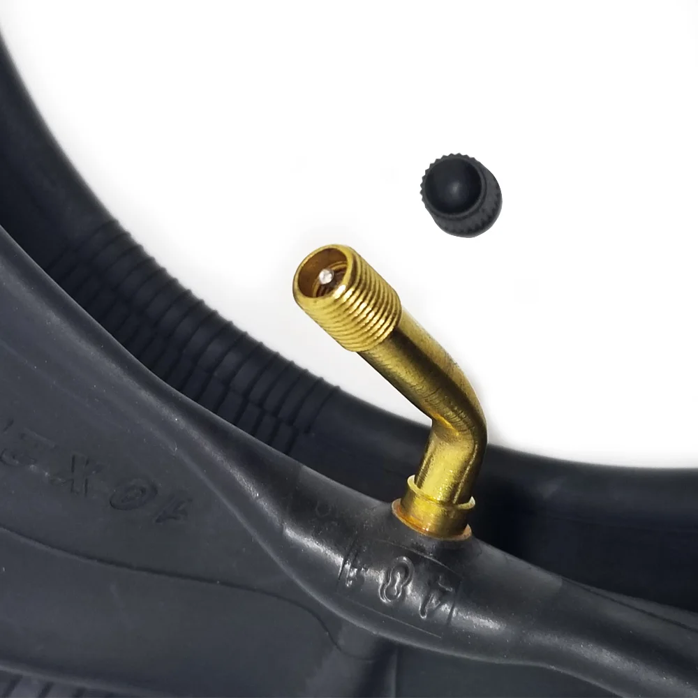 Inner Tube with Bent Valve 10x2.5 For Electric Scooters E-bike 10x2.50 tire