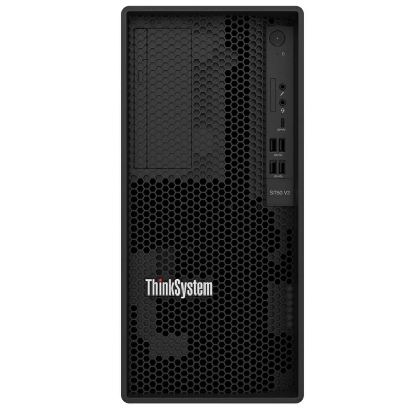 ThinkSystem ST50 V2 однорозеточный башня сервер Intel Ксеон E-2300 процессоров